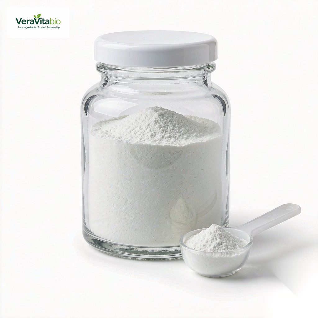 Tremella Fuciformis extract powder in a white jar - VeraVitabio
